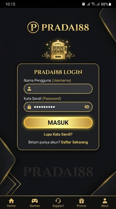 Panduan Masuk Akun prada188 untuk Pengguna Android